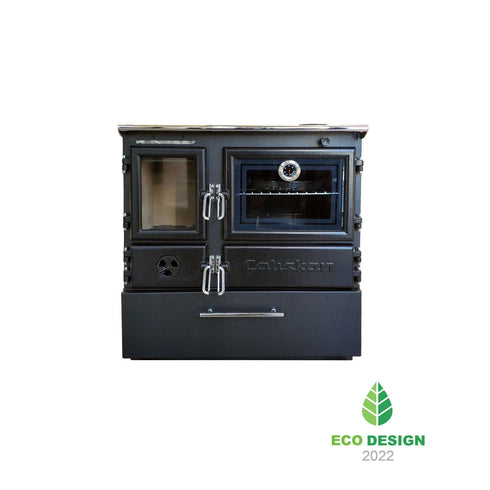 Indoor Wood Burner Stove Multifunctional Kitchen Living Room Stove for Heating Stovetop Cooking Baking Oven Eco Design Rustic Aesthetic